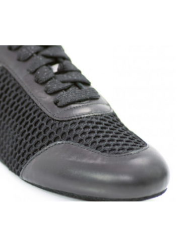 Top Tanz Ocean black  – Ladies leather dance sneakers  Zurich