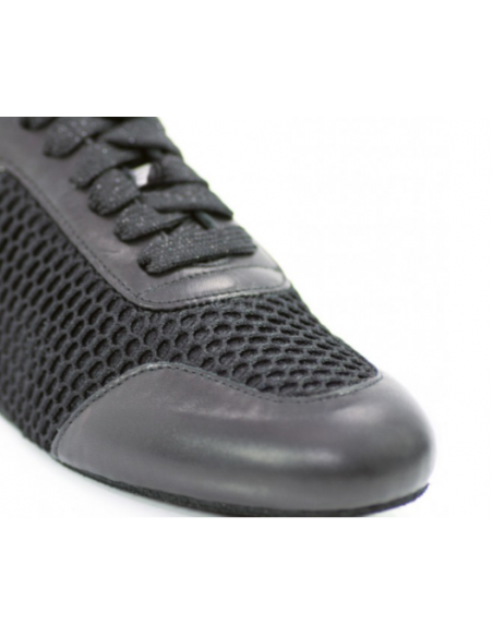 Top Tanz Ocean black  – Ladies leather dance sneakers  Zurich