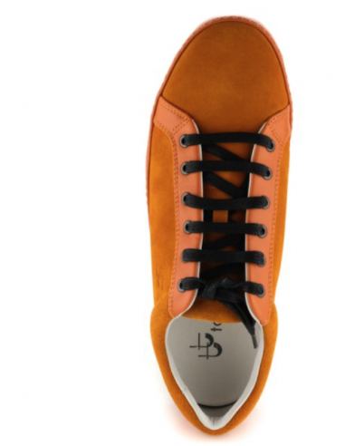 Top Tanz 1215 Sport Dancer orange  – Mens leather dance sneakers  Zurich