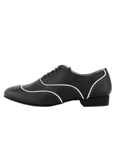 Tangolera Herren-Tangoschuhe Sebastian Black, Chromledersohle – VeryFine Dance Shoes Zürich 2