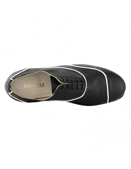 Tangolera Herren-Tangoschuhe Sebastian Black, Chromledersohle – VeryFine Dance Shoes Zürich