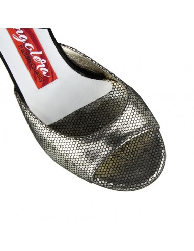 Tangolera Clio Nero Puntino chaussures de tango Zurich - talon 6cm