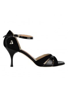 Tangolera A3 Camoscio Nero chaussures de tango - Veryfine Chaussures de danse Zurich