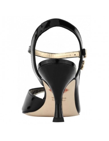 Scarpe da ballo Tangolera Iris Nero Stampa Zurigo - tacco 7cm