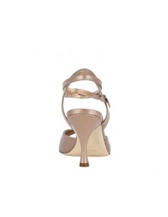 Scarpe da ballo Zurigo - Scarpe da tango italiani Tangolera Anita Nudo Perlato 2