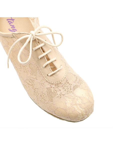 Chaussures de danse Tangolera Egle Nudo Pizzo Training chez  Veryfine Dance Shoes Zurich