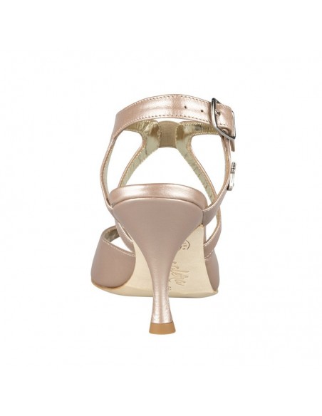 Tangolera Flora Nudo scarpe da tango italiane Zurigo  - tacco 7cm