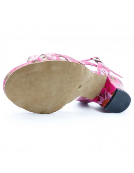 Chaussures de danse Noemi Fucsia Fantasia - Veryfine Dance Shoes Zurich