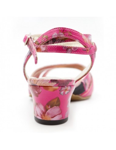 Italienische Tangoschuhe Tangolera Noemi Fucsia Fantasia - Veryfine Dance Shoes Zürich