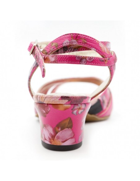 Italienische Tangoschuhe Tangolera Noemi Fucsia Fantasia - Veryfine Dance Shoes Zürich