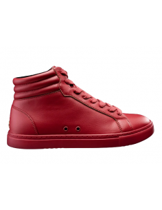 Fuego Mens Hightop Outdoor dance sneaker in red for all dance styles 2