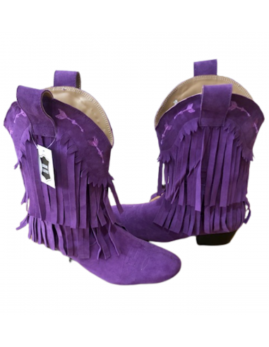 Bottines à franges tendance pour la linedance - Veryfine Dance Shoes Zurich