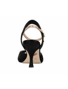 Veryfine Dance Shoes Zurich - Chaussures de danse Tangolera Iris Nero Stampa 2