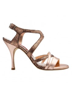 Tangolera A125 Rame scarpe da tango italiane - Veryfine Dance Shoes Zurigo