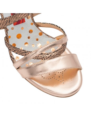 Tangolera Linda Laminato Rame tango shoes Veryfine Zurich - 8cm heel