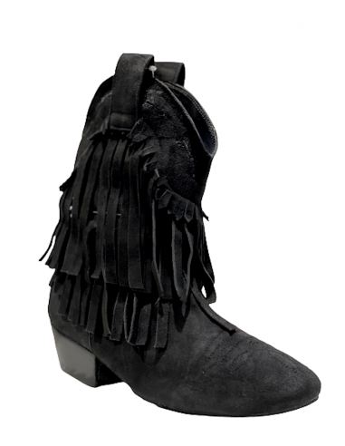 Cool fringed ankle boots for line dancing – Veryfine Dance Shoes Zurich