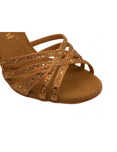 Chaussures de danse Zurich, Suphini Kira, talon de 7,5 cm, semelle en cuir daim | Confort et style