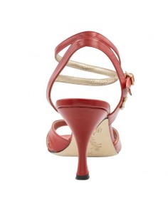Tangolera Ginevra Rosso Nappa Chaussures de danse Zurich - talon 8cm 2