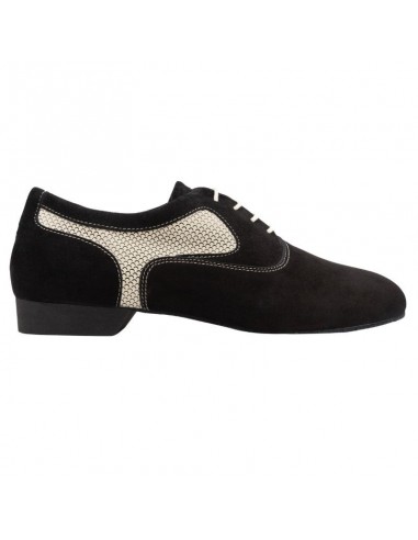 Chaussures de tango Tangolera pour hommes Rafael Nero, semelle en daim - VeryFine Dance Shoes Zurich