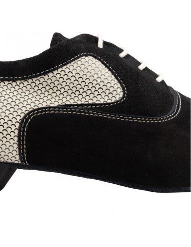 Men’s Tangolera Tango Shoes Rafael Nero, Suede Dance Sole - VeryFine Dance Shoes Zurich