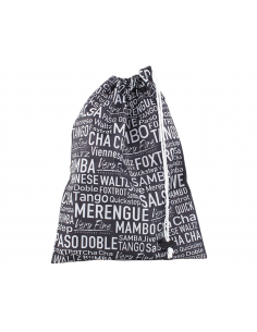 Tote bag for dance shoes in nylon fabric with Veryfine logo 2