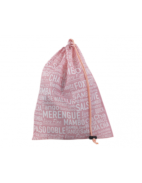 Sac à chaussures de danse de tissu nylon avec logo Veryfine