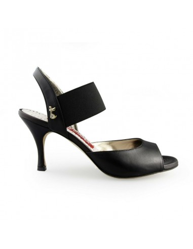 Chaussures de tango Tangolera Adele Nero Veryfine Zurich - talon 7cm