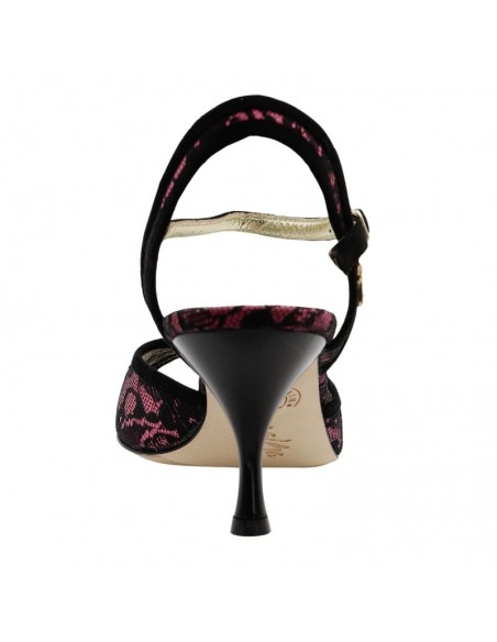 Tangolera Tango shoes Anita Pizzo Rosa  - Veryfine Dance Shoes Zurich