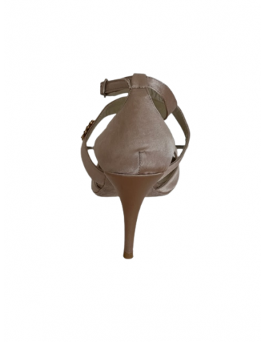 Scarpe da ballo in raso nudo per Tango Argentino, Kizomba