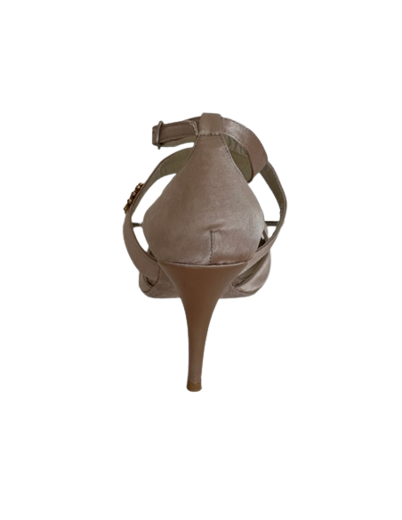 Scarpe da ballo in raso nudo per Tango Argentino, Kizomba