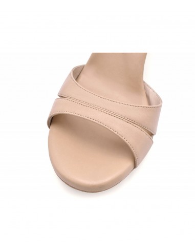 Exklusive italienische Tanzschuhe von Madame Pivot in Nude mit 5cm Absatz
