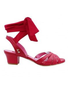 Tangolera tango shoes Noemi Rosso Granata - Veryfine Dance Shoes Zurich
