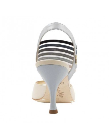 Italian tango shoes Tangolera E1 Fumé Nappa Beige- Veryfine dance shoes Zurich