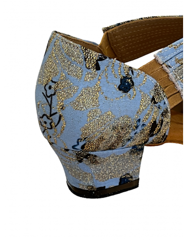 Glitter linedance shoes with 3.5cm heel - Veryfine Dance Shoes Zurich