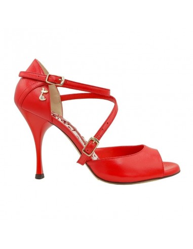 Chaussures de tango Tangolera Clio Rosso B - Dance Shoes Zurich