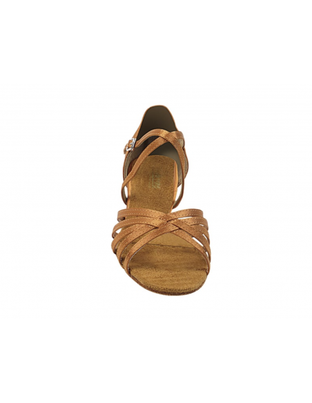 Chaussures de danse plats 1670C dark tan  - Veryfine Dance Shoes Zurich