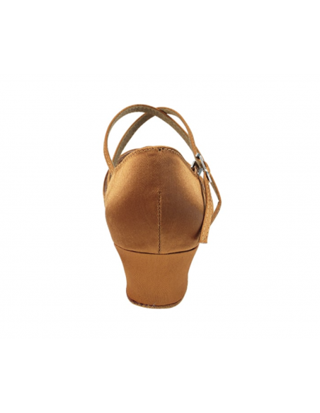 Chaussures de danse plats 1670C dark tan  - Veryfine Dance Shoes Zurich