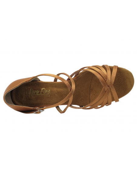 Chaussures de danse plats 1670C dark tan  - Veryfine Dance Shoes Zurich