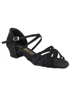 Scarpe da ballo con tacco di 3.5cm in nero  - Veryfine Dance Shoes Zurigo