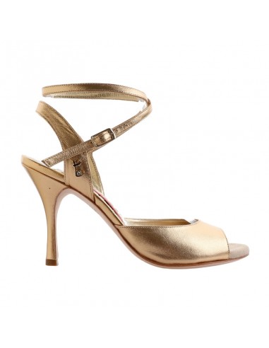 Tangolera Anita Gold CL Tango Shoes Zurich - 9cm heel