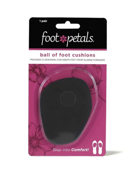 Ball of foot shoe cushions PORON® that prevent the foot from sliding forwards in dance shoes and protect the bunion bone