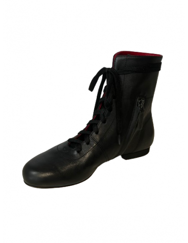 Chaussures de tango Tangolera Stivaletto Selene Nero Alto Zurich – Talon de 2cm