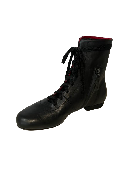 Chaussures de tango Tangolera Stivaletto Selene Nero Alto Zurich – Talon de 2cm