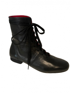 Chaussures de tango Tangolera Stivaletto Selene Nero Alto Zurich – Talon de 2cm 2