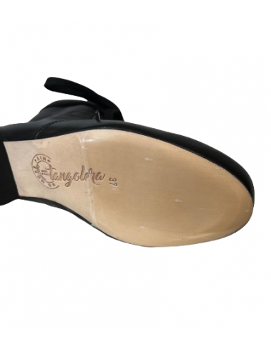 Chaussures de tango Tangolera Stivaletto Selene Nero Alto Zurich – Talon de 2cm