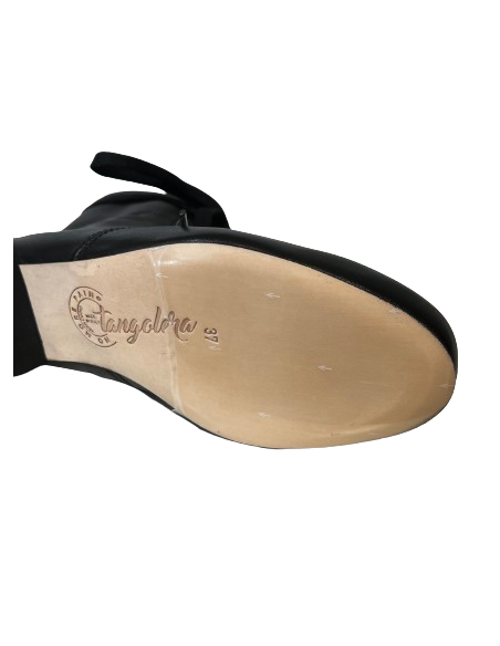 Scarpe da tango Tangolera Stivaletto Selene Nero Alto Zurigo – Tacco 2cm