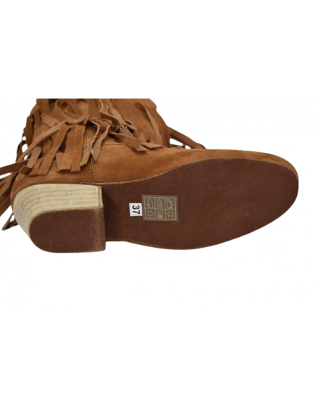 Bottines à franges tendance pour la linedance - Veryfine Dance Shoes Zurich