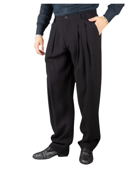 Pantalon de tango pour hommes pour le tango argentin. Fabriqué en Italie