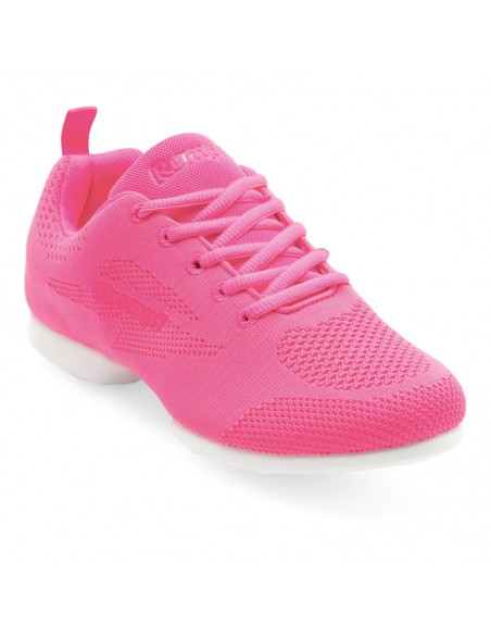 Rumpf Zuma neonpink dance sneaker for salsa and dance workshops