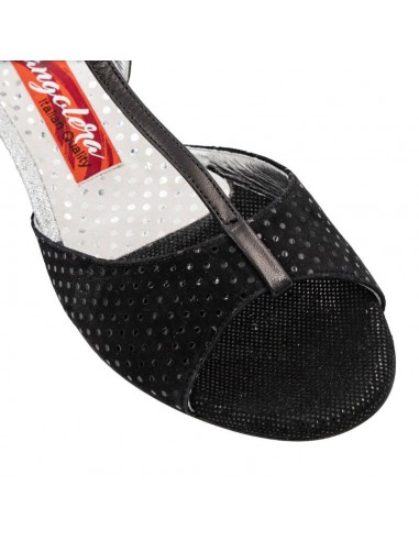 Tangolera tango shoes D31 Camoscio Nero - Veryfine Dance Shoes Zurich